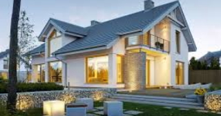 Частный дом в современном стиле в Добрянке - строительство от 136266 рублей
