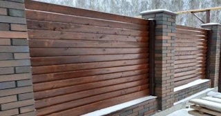 Столбы для забора из кирпича в Добрянке - Выгодные цены от 3250 рублей