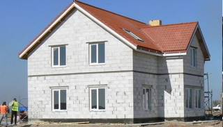 Построить двухэтажный дом из газобетона в Добрянке - Строй-Дбр от 136266 рублей