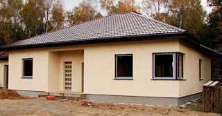Одноэтажный дом из газобетона под ключ: стоимость от 136266 рублей в Добрянке